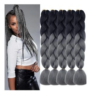 5Pc Ombre 24 in Jumbo Braiding Hair